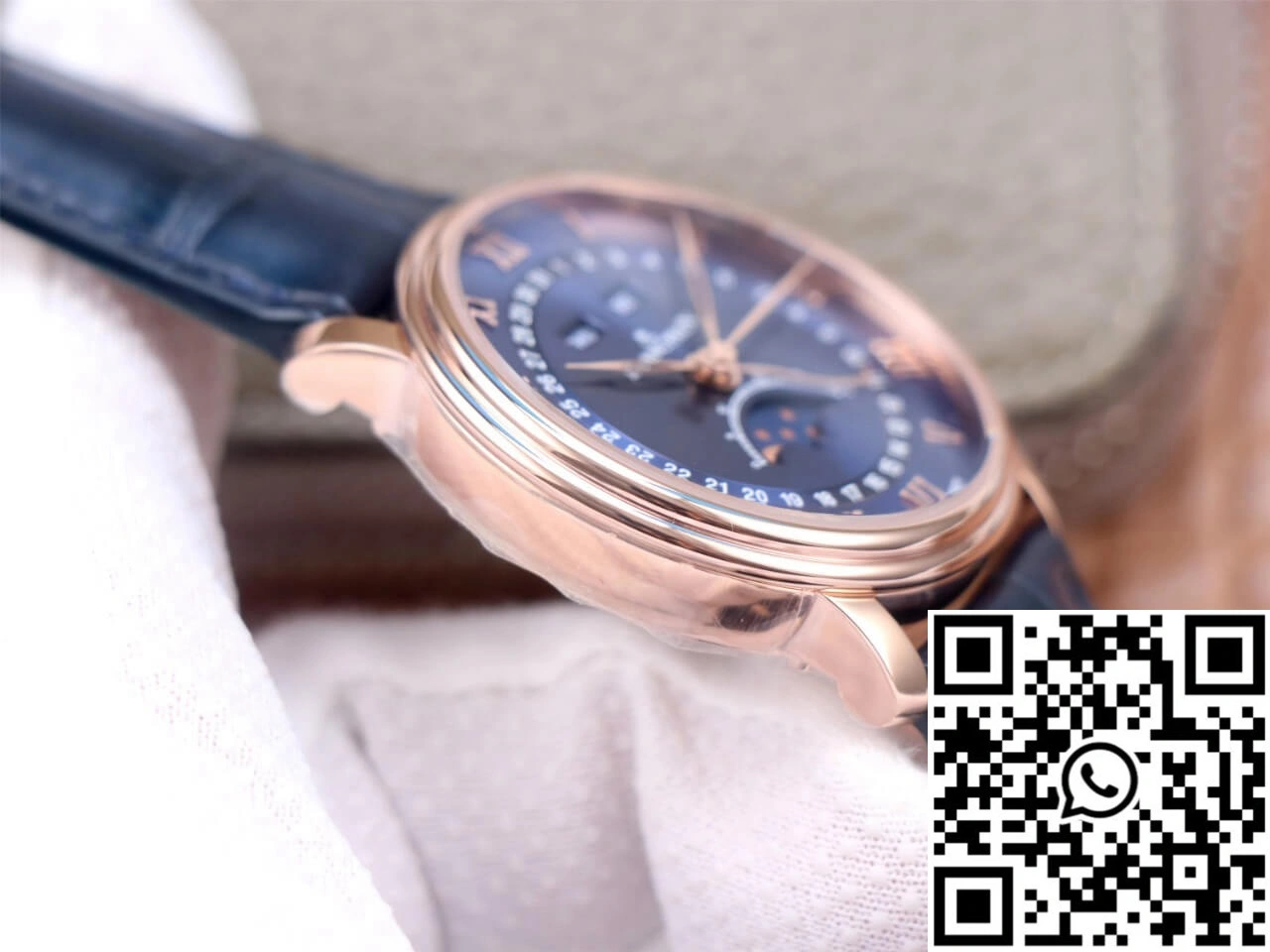 Blancpain Villeret 6654-3640-55 OM Factory V3 Blue Dial