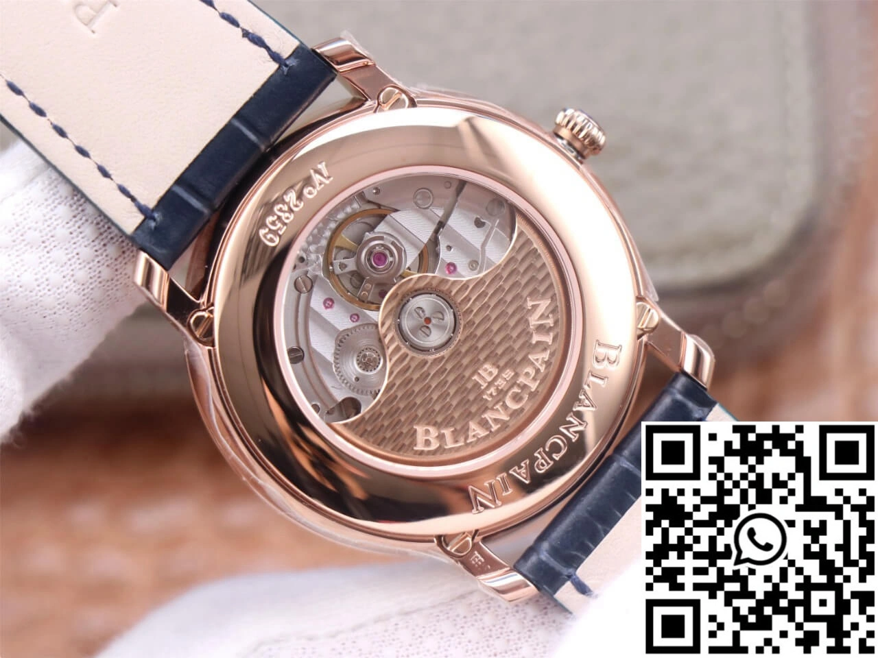 Blancpain Villeret 6654-3640-55 OM Factory V3 Blue Dial