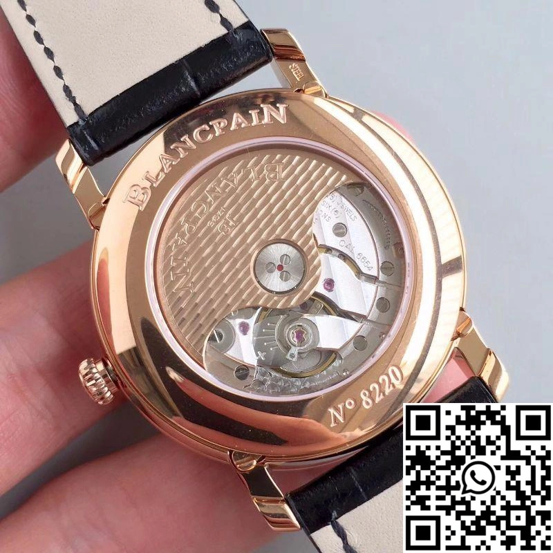 Blancpain Villeret 6654-3642-55B OM Factory White Dial