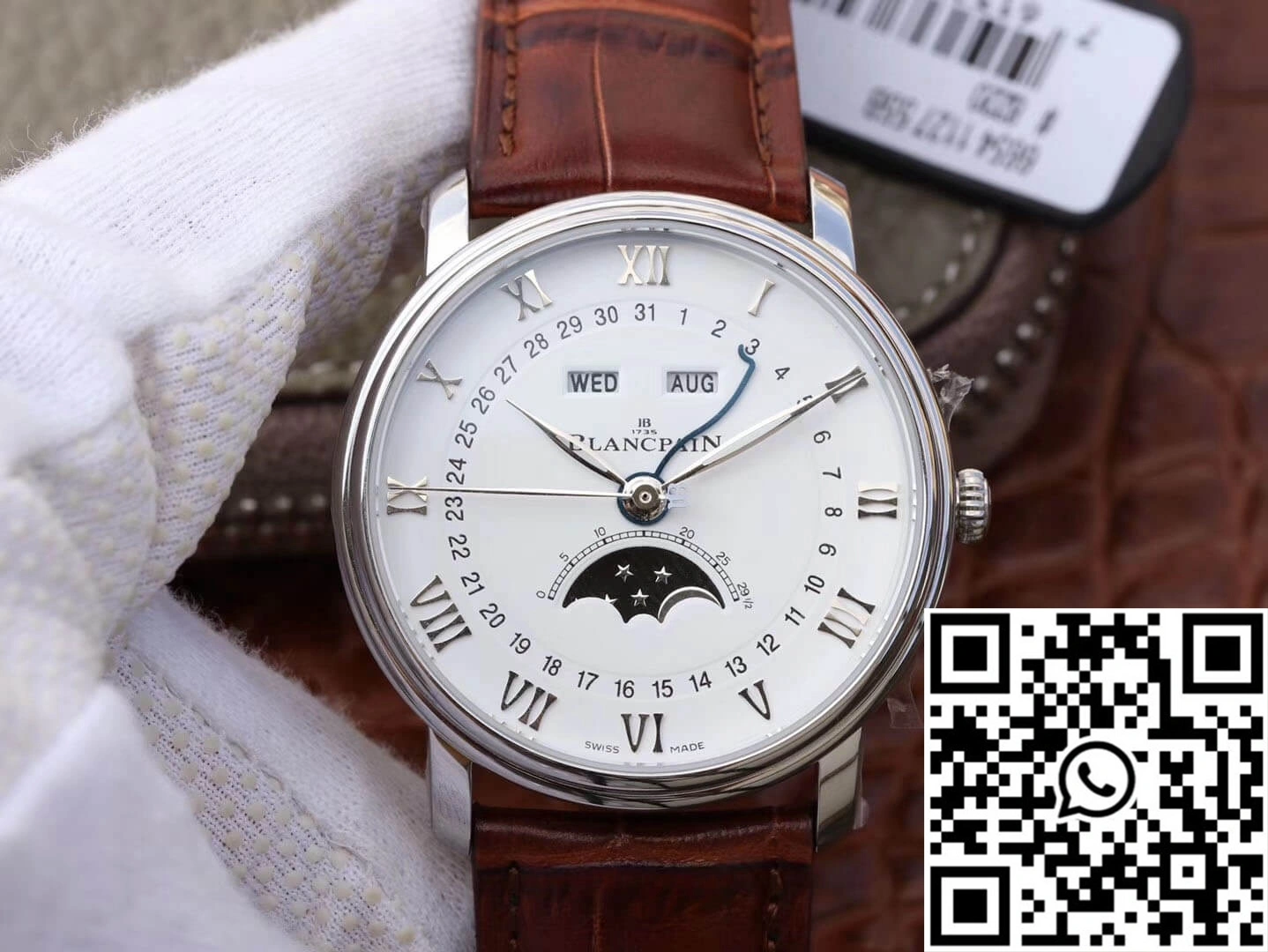 Blancpain Villeret 6654 OM Factory V2 White Dial