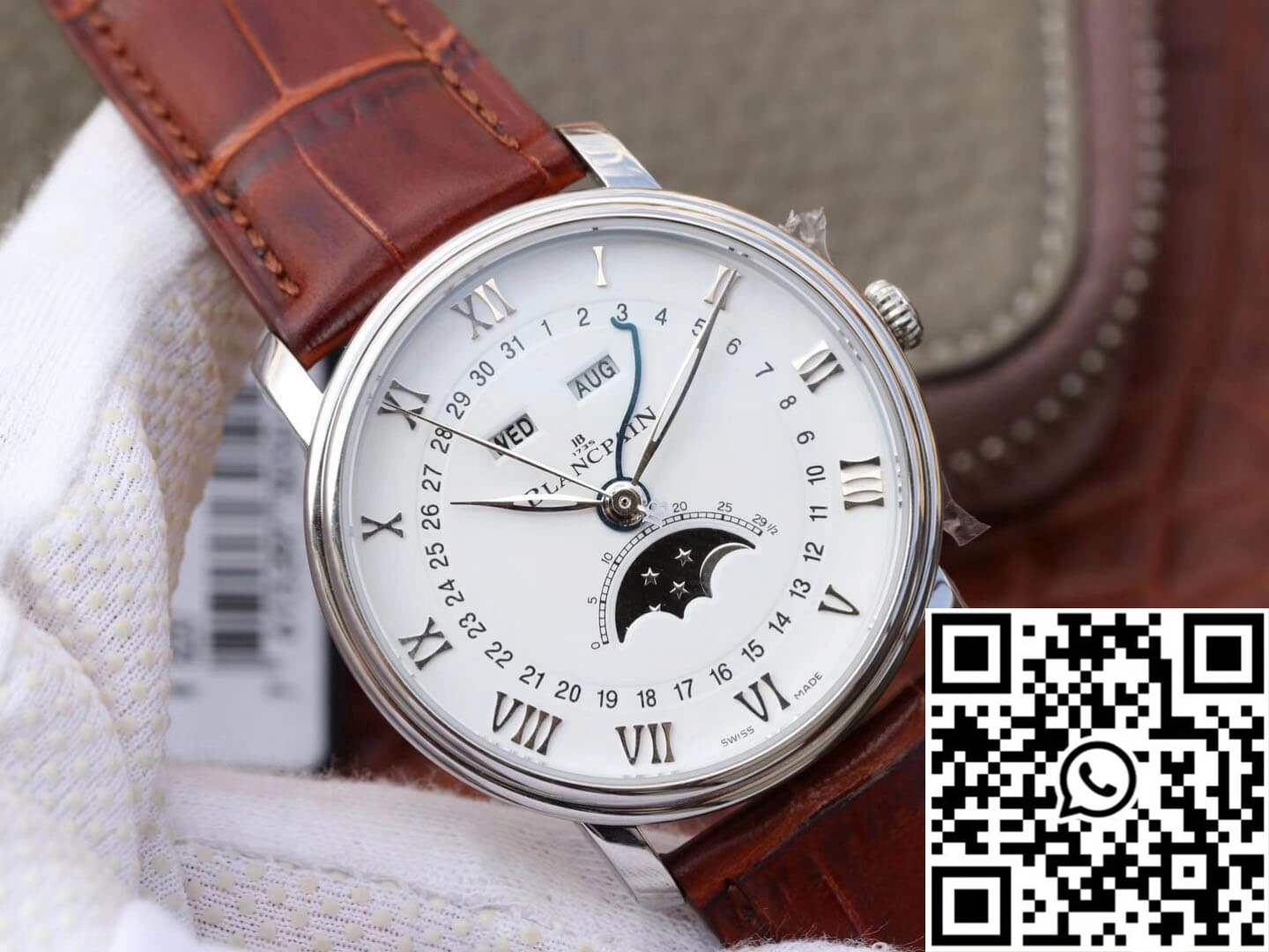 Blancpain Villeret 6654 OM Factory V2 White Dial