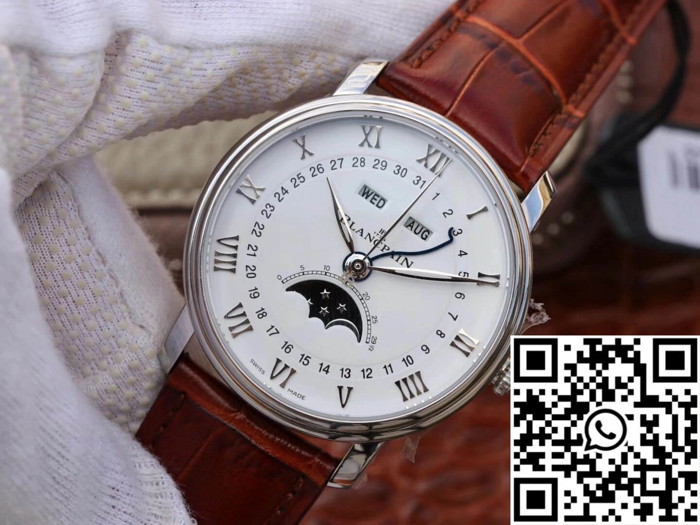 Blancpain Villeret 6654 OM Factory V2 White Dial