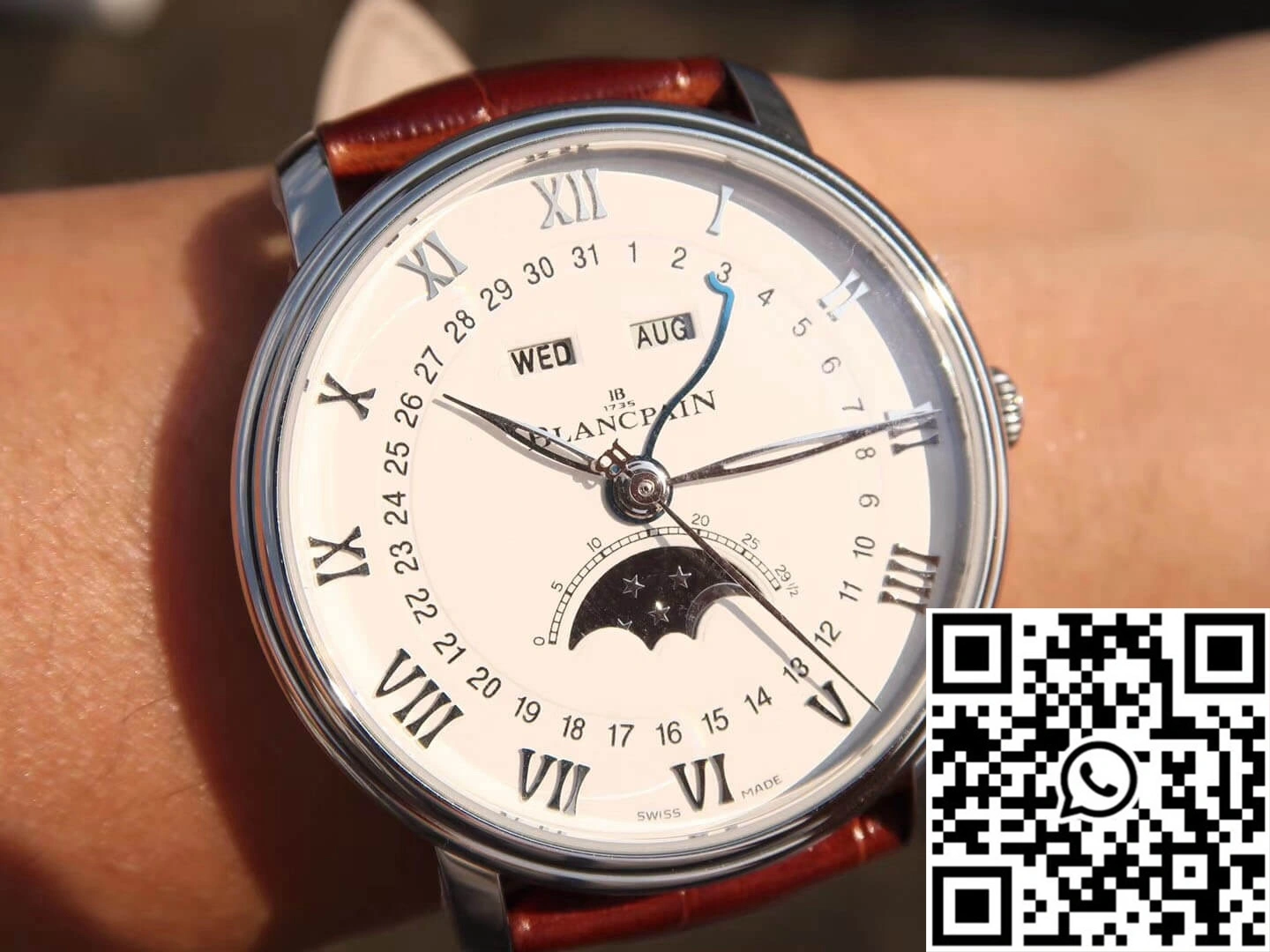 Blancpain Villeret 6654 OM Factory V2 White Dial