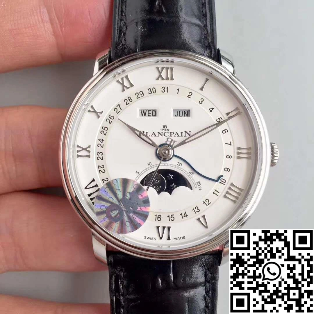 Blancpain Villeret 6654A-1127-55B OM Factory V2 White Dial