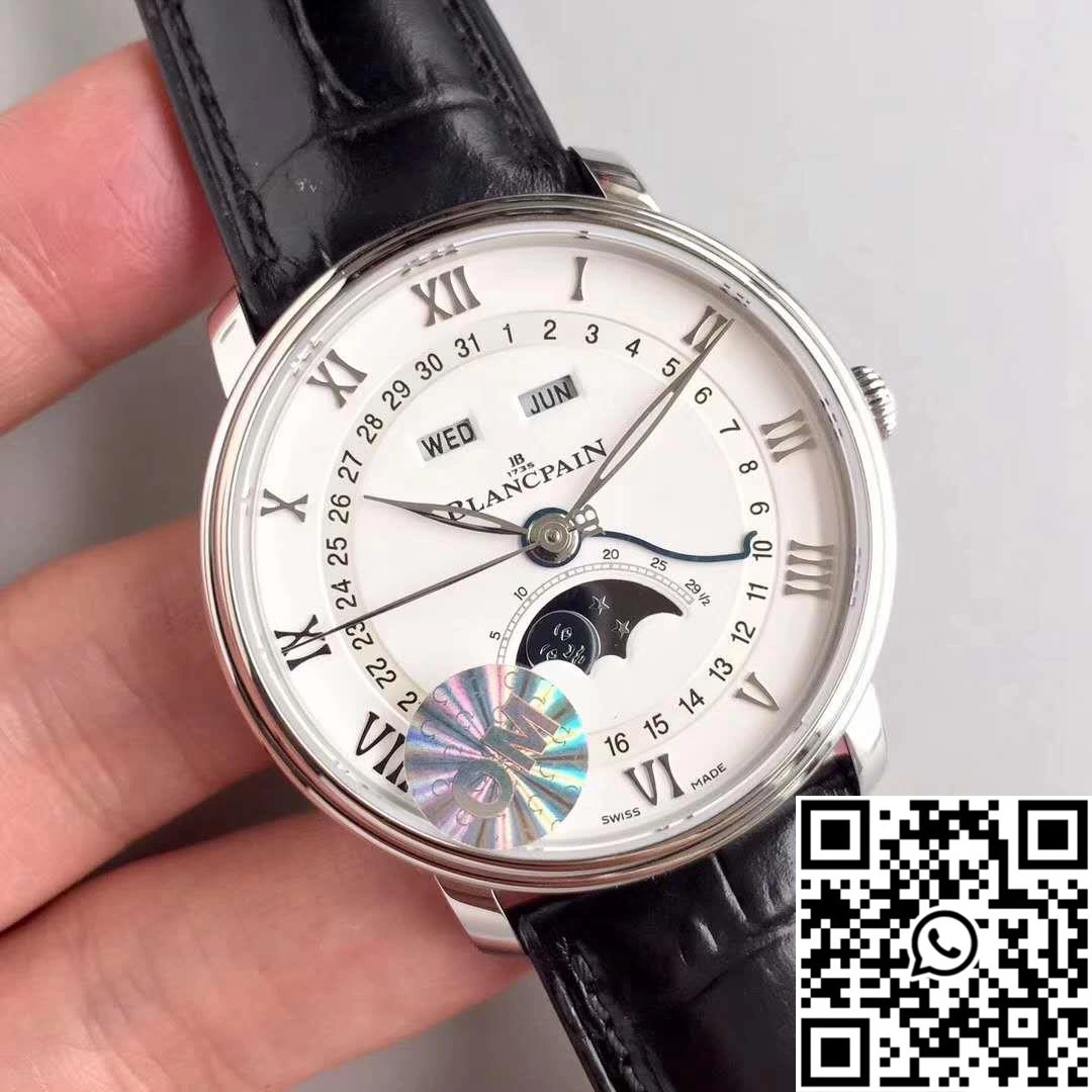 Blancpain Villeret 6654A-1127-55B OM Factory V2 White Dial