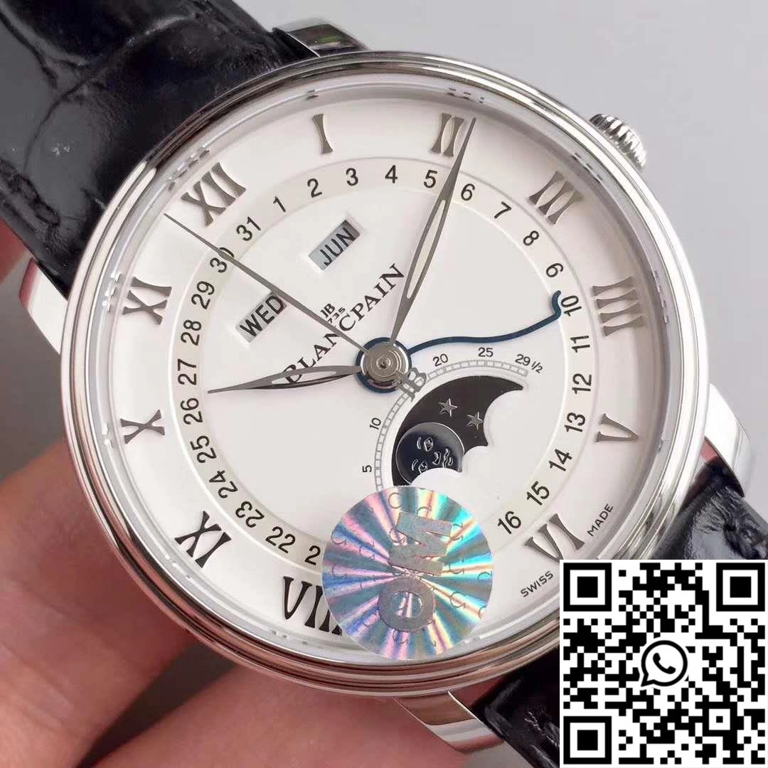 Blancpain Villeret 6654A-1127-55B OM Factory V2 White Dial