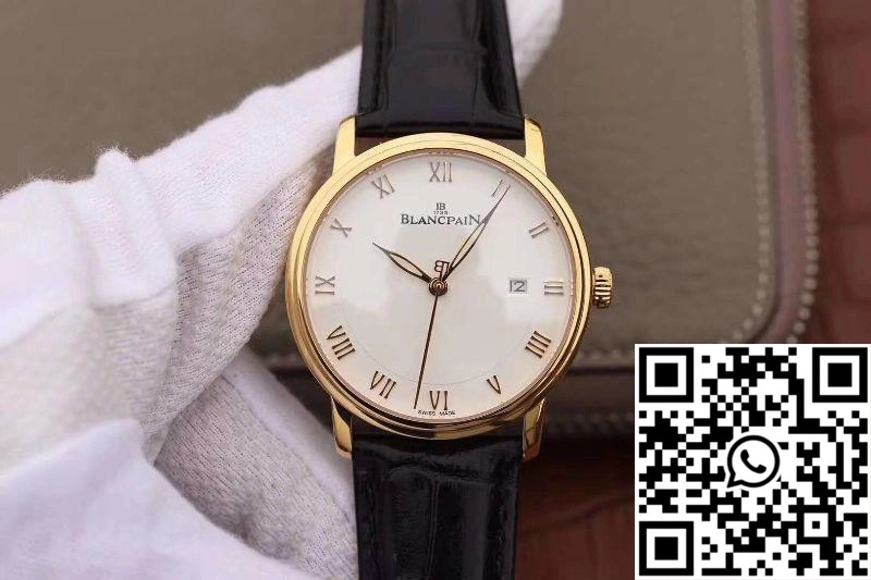 Blancpain Villeret Ultraplate 6651-3642-55 ZF Factory White Dial