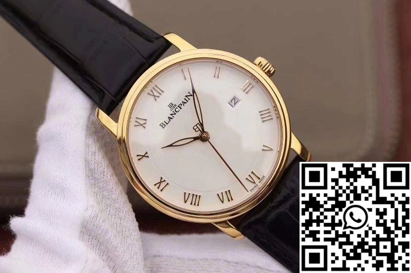Blancpain Villeret Ultraplate 6651-3642-55 ZF Factory White Dial