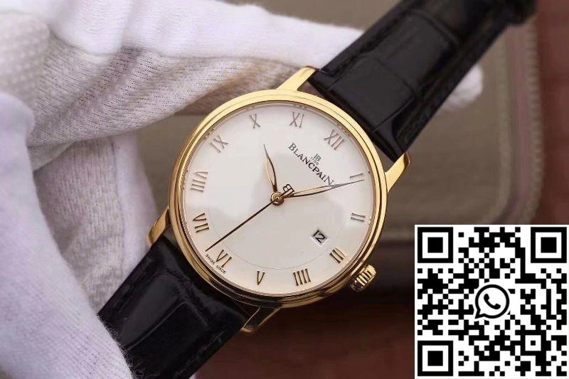 Blancpain Villeret Ultraplate 6651-3642-55 ZF Factory White Dial