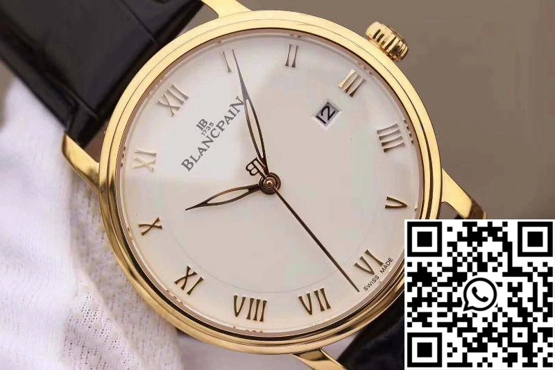 Blancpain Villeret Ultraplate 6651-3642-55 ZF Factory White Dial