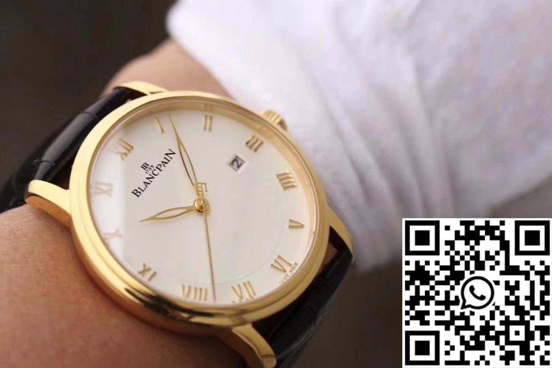 Blancpain Villeret Ultraplate 6651-3642-55 ZF Factory White Dial