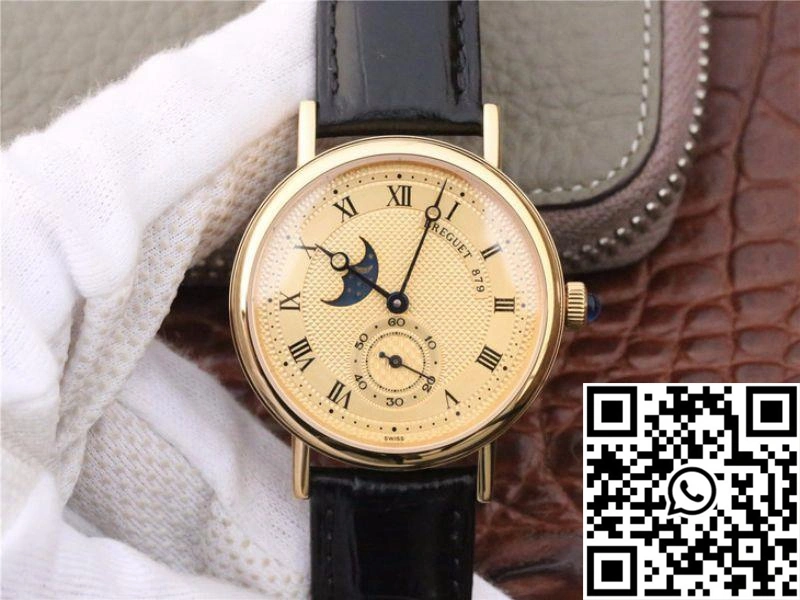 Breguet Classique Moonphase 4396 Yellow Gold Dial
