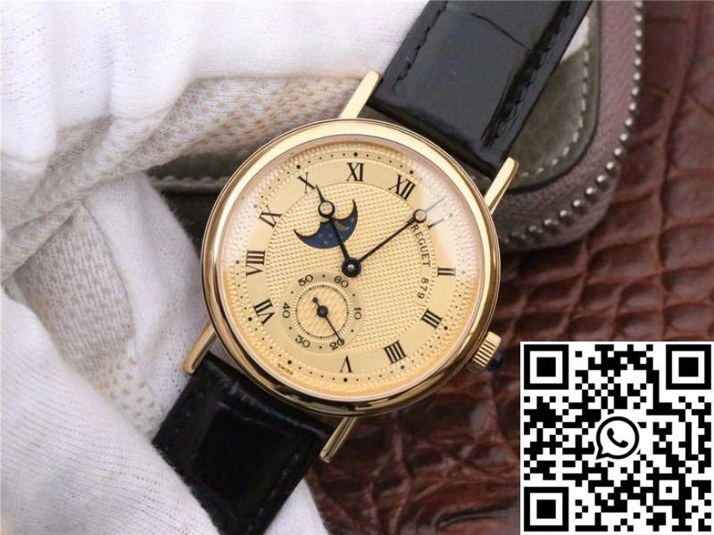 Breguet Classique Moonphase 4396 Yellow Gold Dial