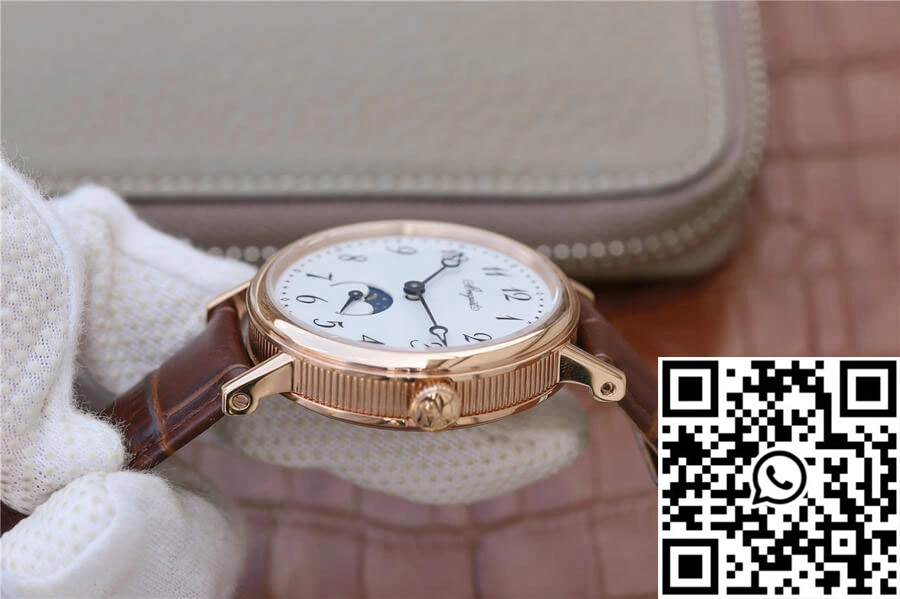 Breguet Classique Moonphase 9087BB TW Factory Rose Gold White Dial