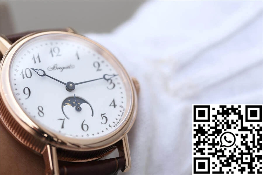 Breguet Classique Moonphase 9087BB TW Factory Rose Gold White Dial