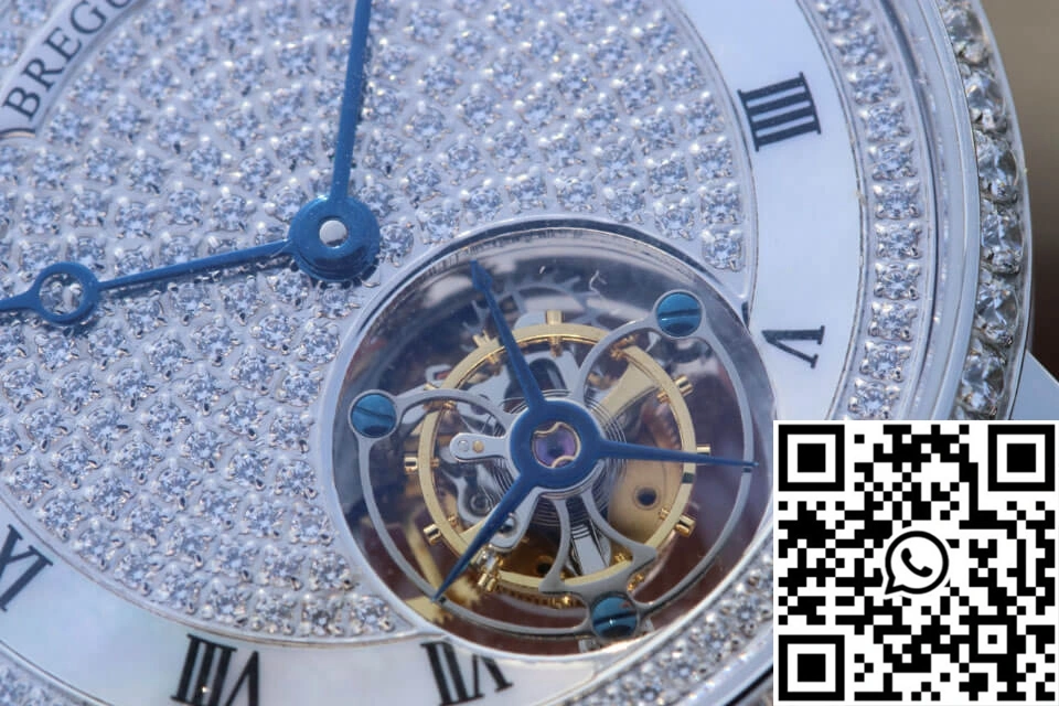 Breguet Classique Ultra-Thin Tourbillon Stainless Steel Diamond Dial