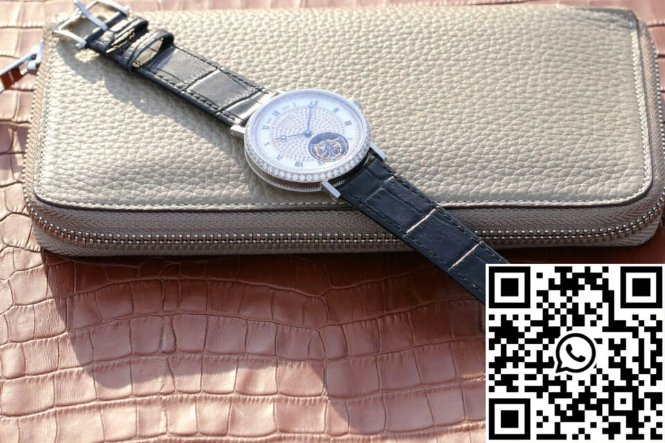 Breguet Classique Ultra-Thin Tourbillon Stainless Steel Diamond Dial