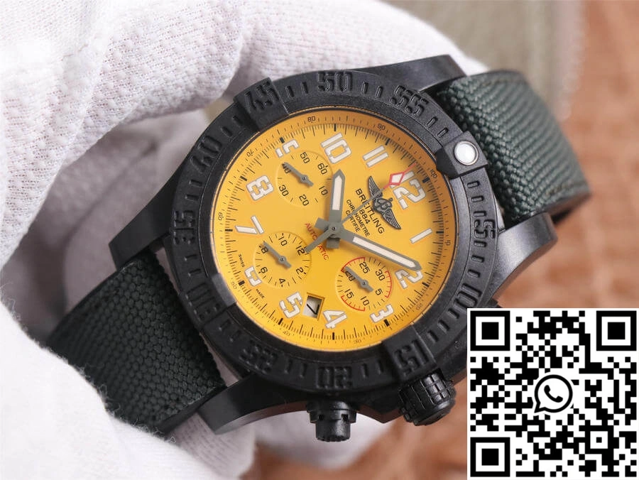 Breitling Avenger Hurricane 12H XB0180E41I1W1 GF Factory V2 Yellow Dial