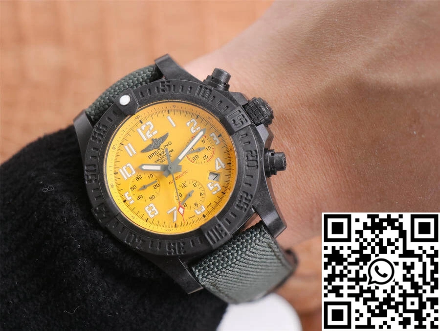 Breitling Avenger Hurricane 12H XB0180E41I1W1 GF Factory V2 Yellow Dial