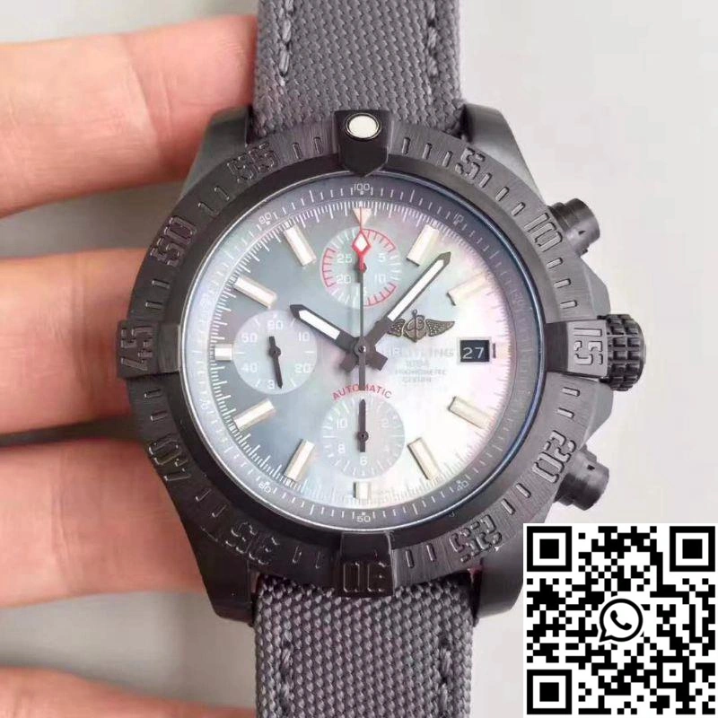 Breitling Avenger II USA Military Limited Edition M13371BU GF Factory Mother Of Pearl Dial