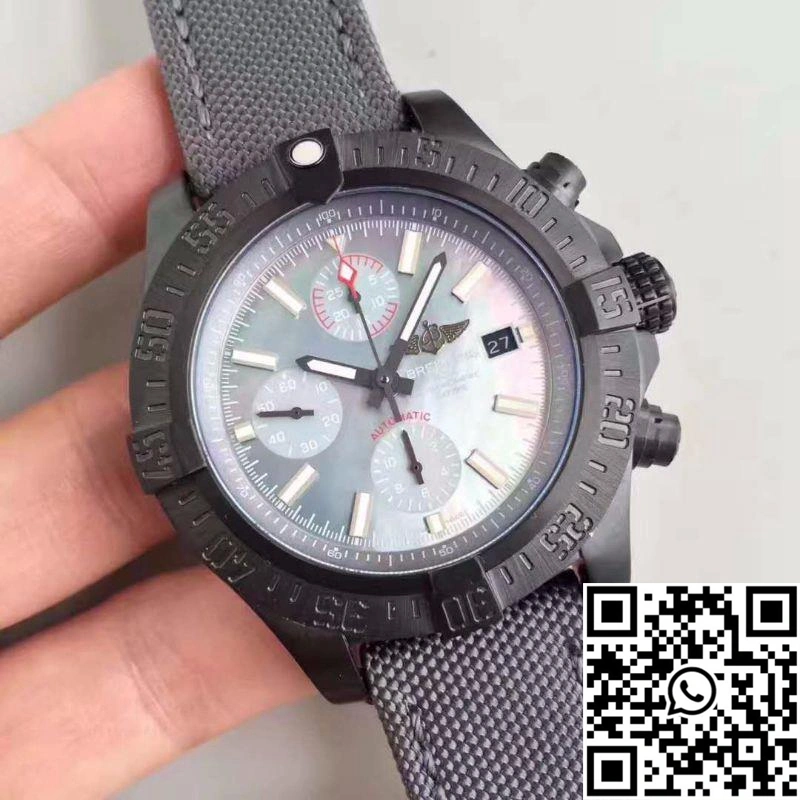 Breitling Avenger II USA Military Limited Edition M13371BU GF Factory Mother Of Pearl Dial