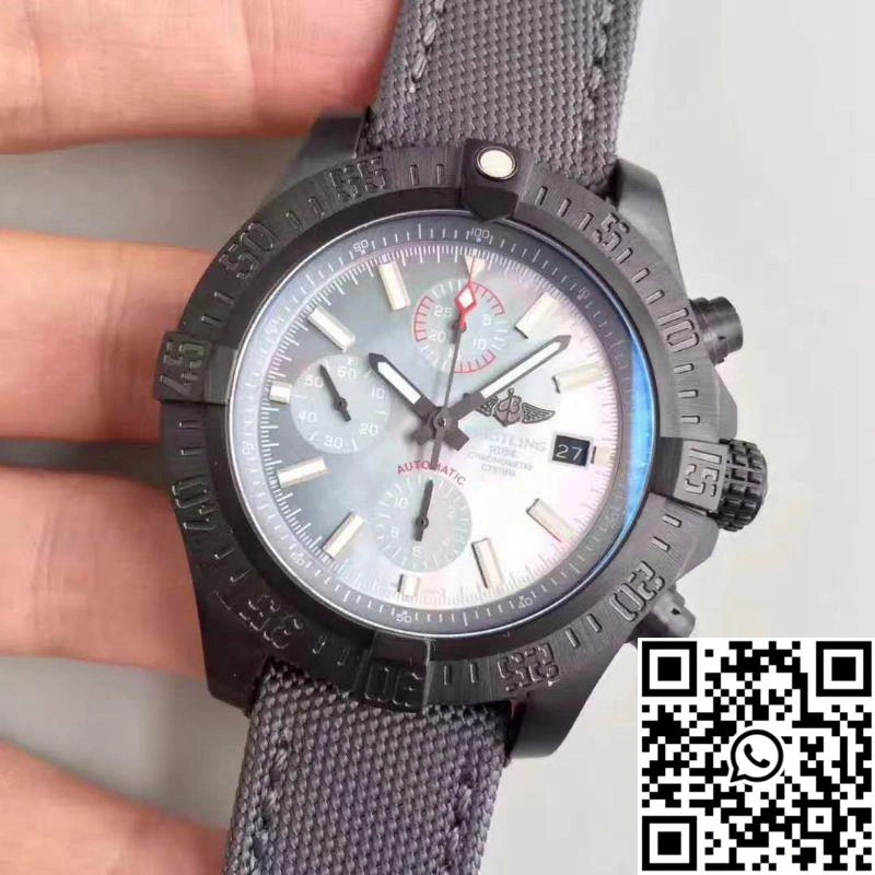 Breitling Avenger II USA Military Limited Edition M13371BU GF Factory Mother Of Pearl Dial