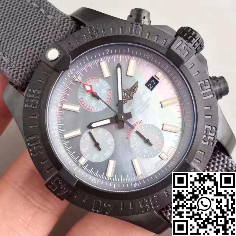 Breitling Avenger II USA Military Limited Edition M13371BU GF Factory Mother Of Pearl Dial