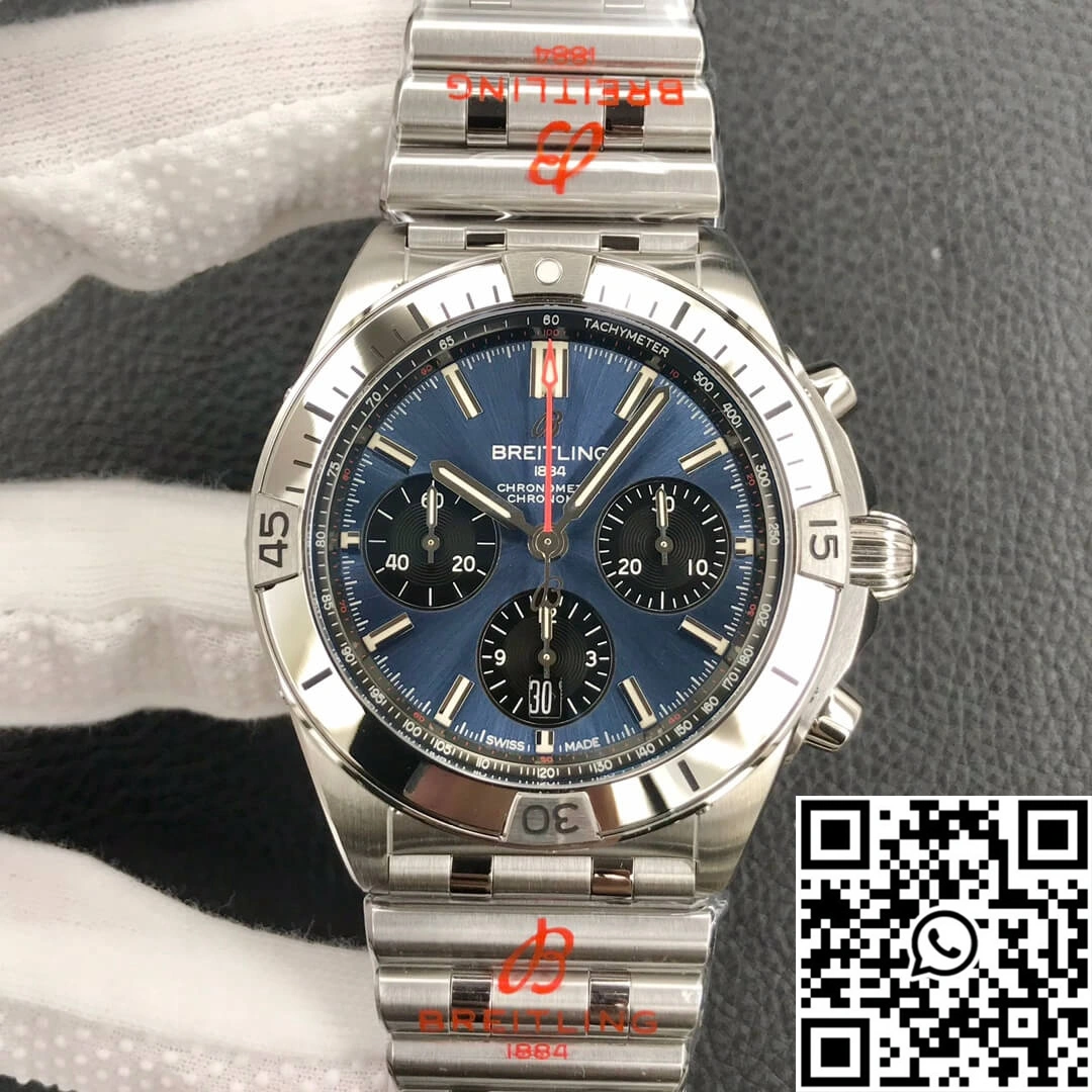 Breitling Chronomat AB0134101C1A1 GF Factory Blue Dial