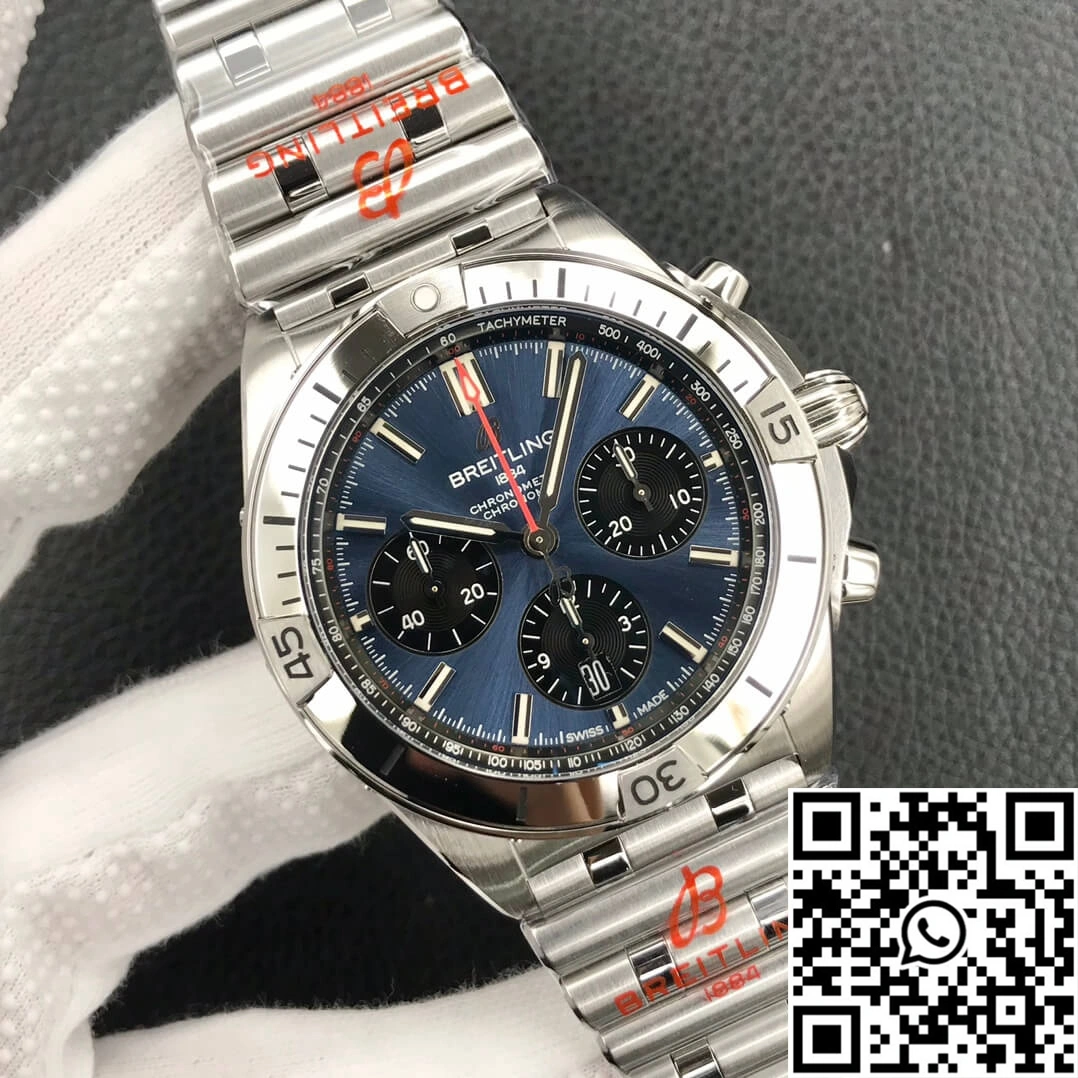 Breitling Chronomat AB0134101C1A1 GF Factory Blue Dial