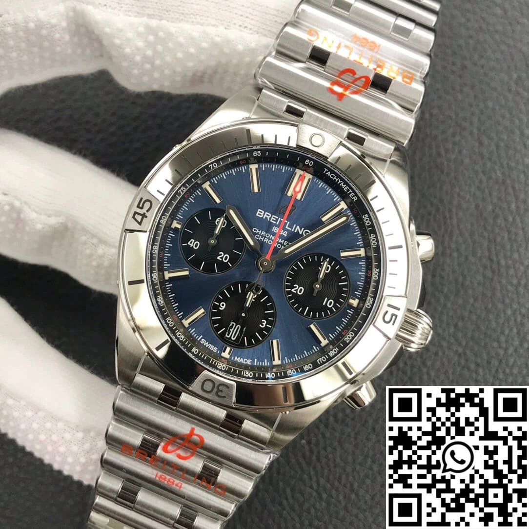 Breitling Chronomat AB0134101C1A1 GF Factory Blue Dial