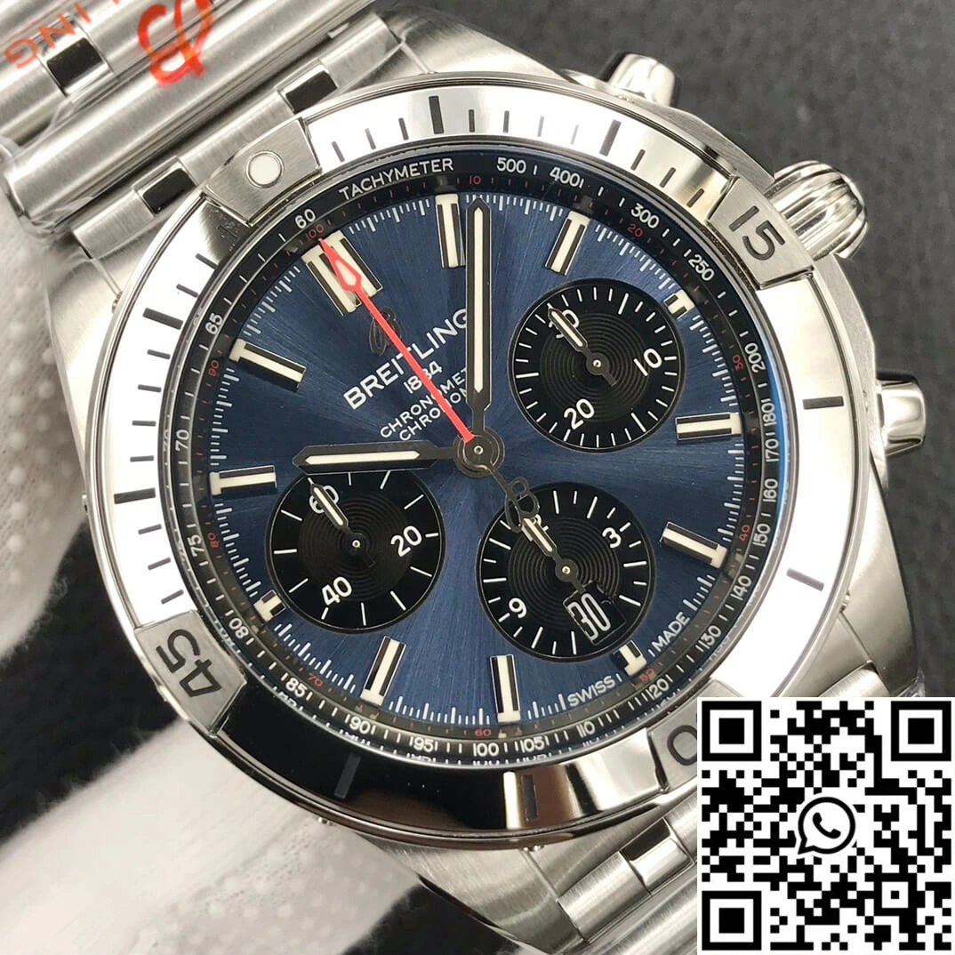 Breitling Chronomat AB0134101C1A1 GF Factory Blue Dial