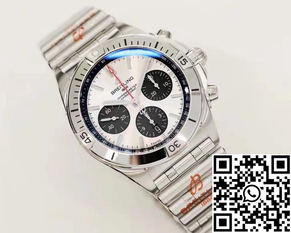 Breitling Chronomat AB0134101G1A1 GF Factory White Dial
