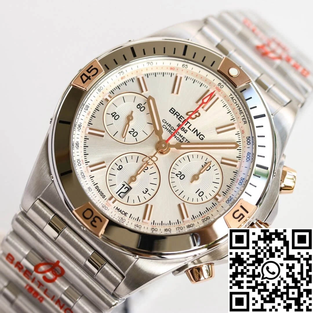 Breitling Chronomat IB0134101G1A1 GF Factory White Dial