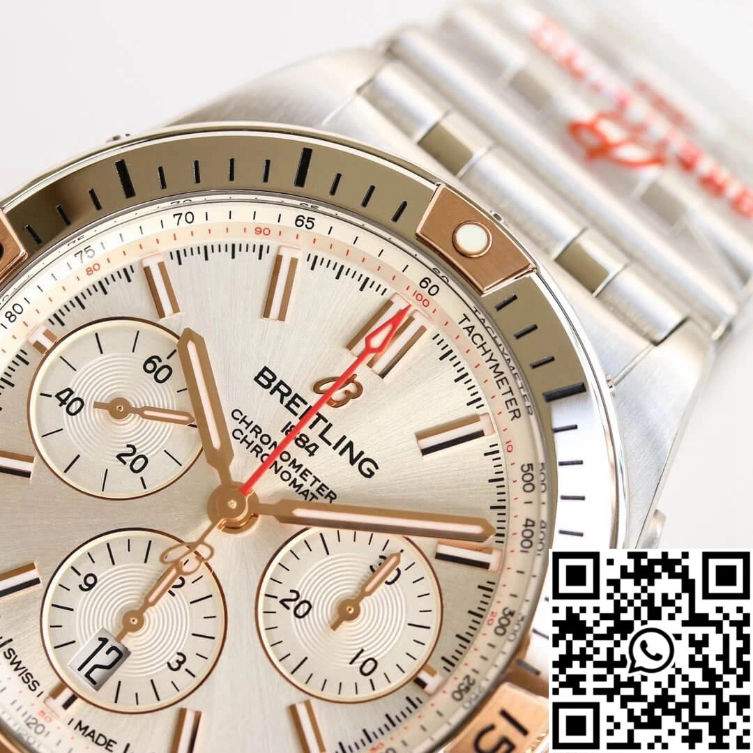 Breitling Chronomat IB0134101G1A1 GF Factory White Dial