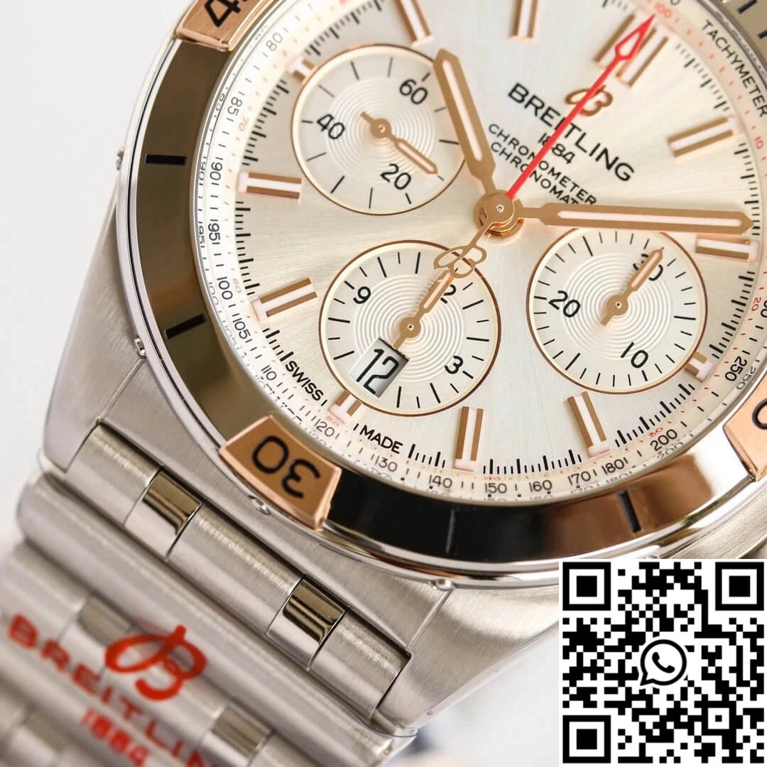 Breitling Chronomat IB0134101G1A1 GF Factory White Dial