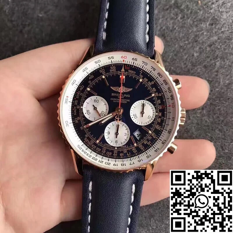 Breitling Navitimer 01 RB012012 JF Factory Blue Dial