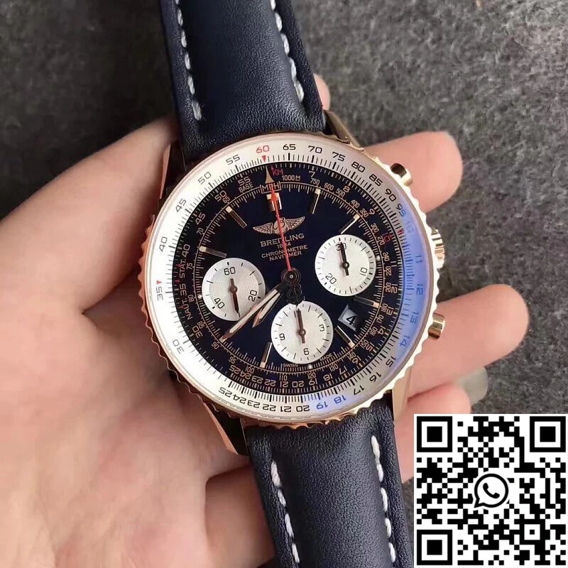 Breitling Navitimer 01 RB012012 JF Factory Blue Dial