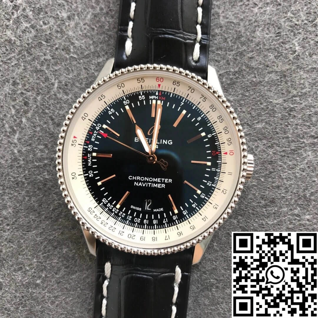 Breitling Navitimer 1 A17326211B1P1 V7 Factory Black Dial