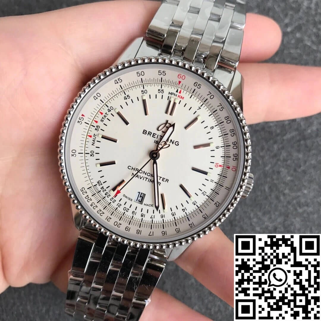 Breitling Navitimer 1 A17326211G1A1 V7 Factory Stainless Steel