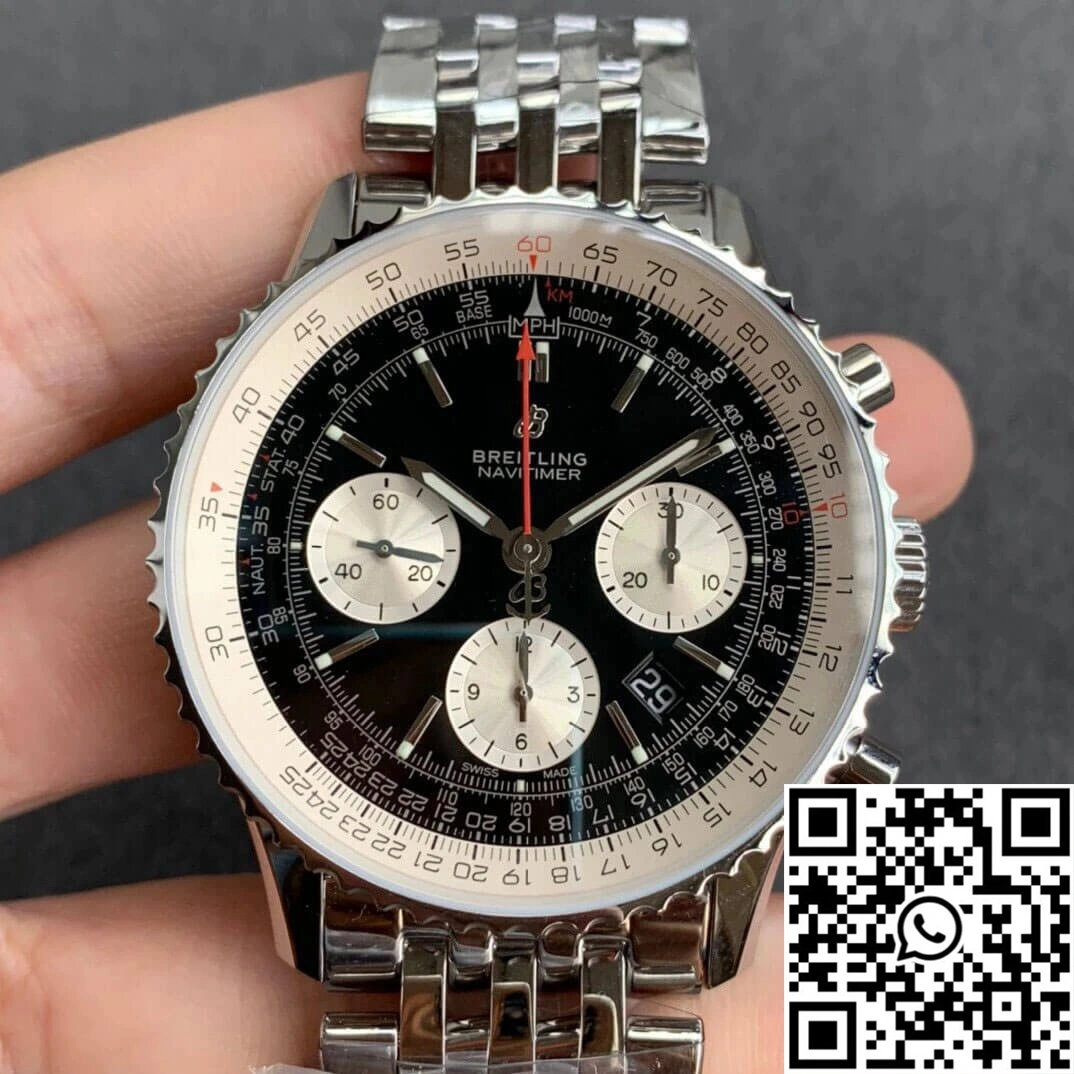 Breitling Navitimer 1 B01 AB0121211B1A1 GF Factory Black Dial