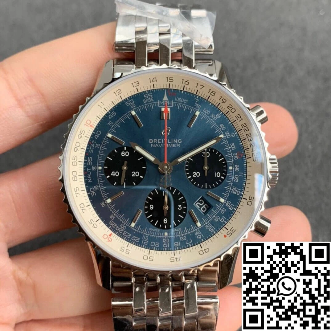 Breitling Navitimer 1 B01 AB0121211C1A1 GF Factory Blue Dial