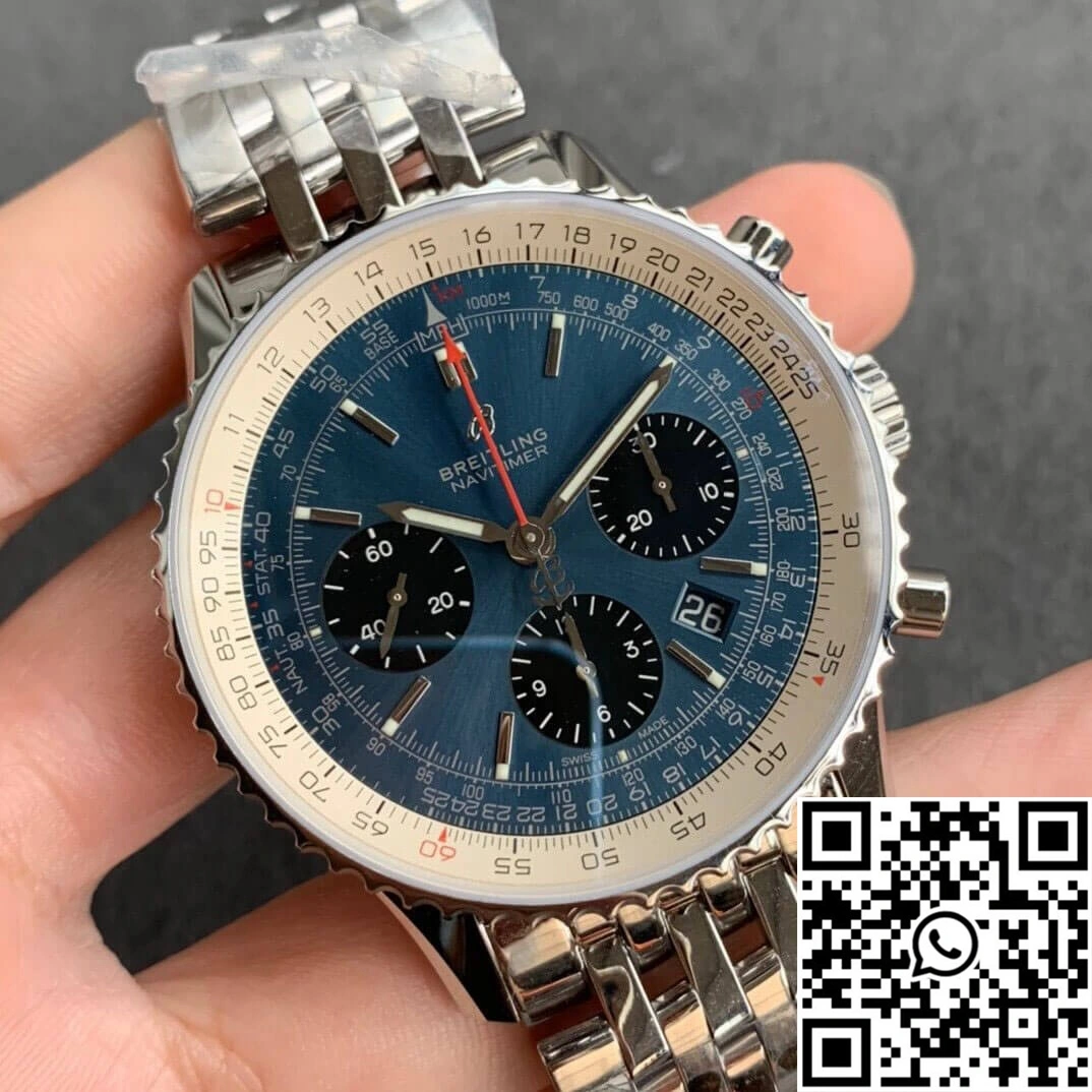 Breitling Navitimer 1 B01 AB0121211C1A1 GF Factory Blue Dial