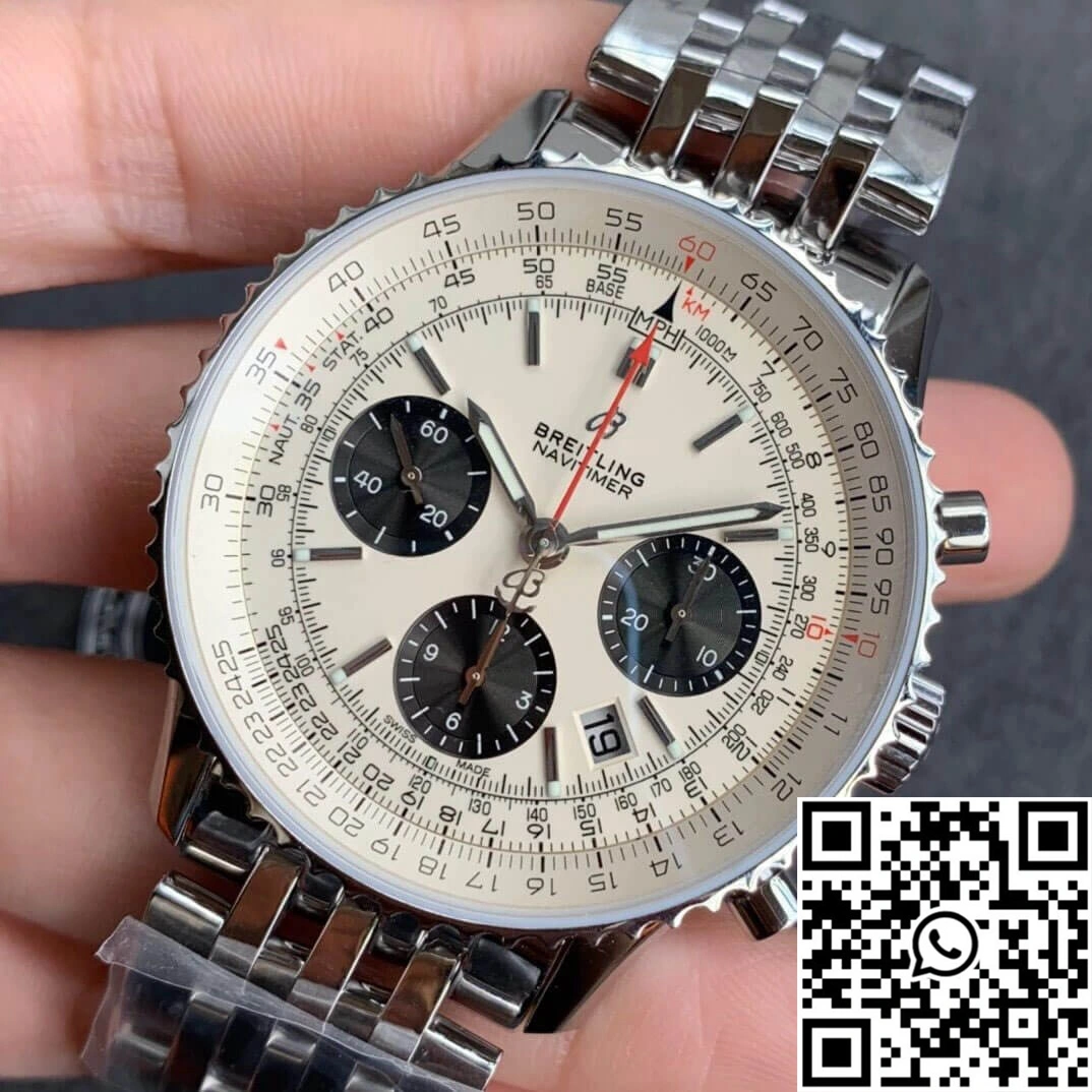 Breitling Navitimer 1 B01 AB0121211G1A1 GF Factory Silver Dial