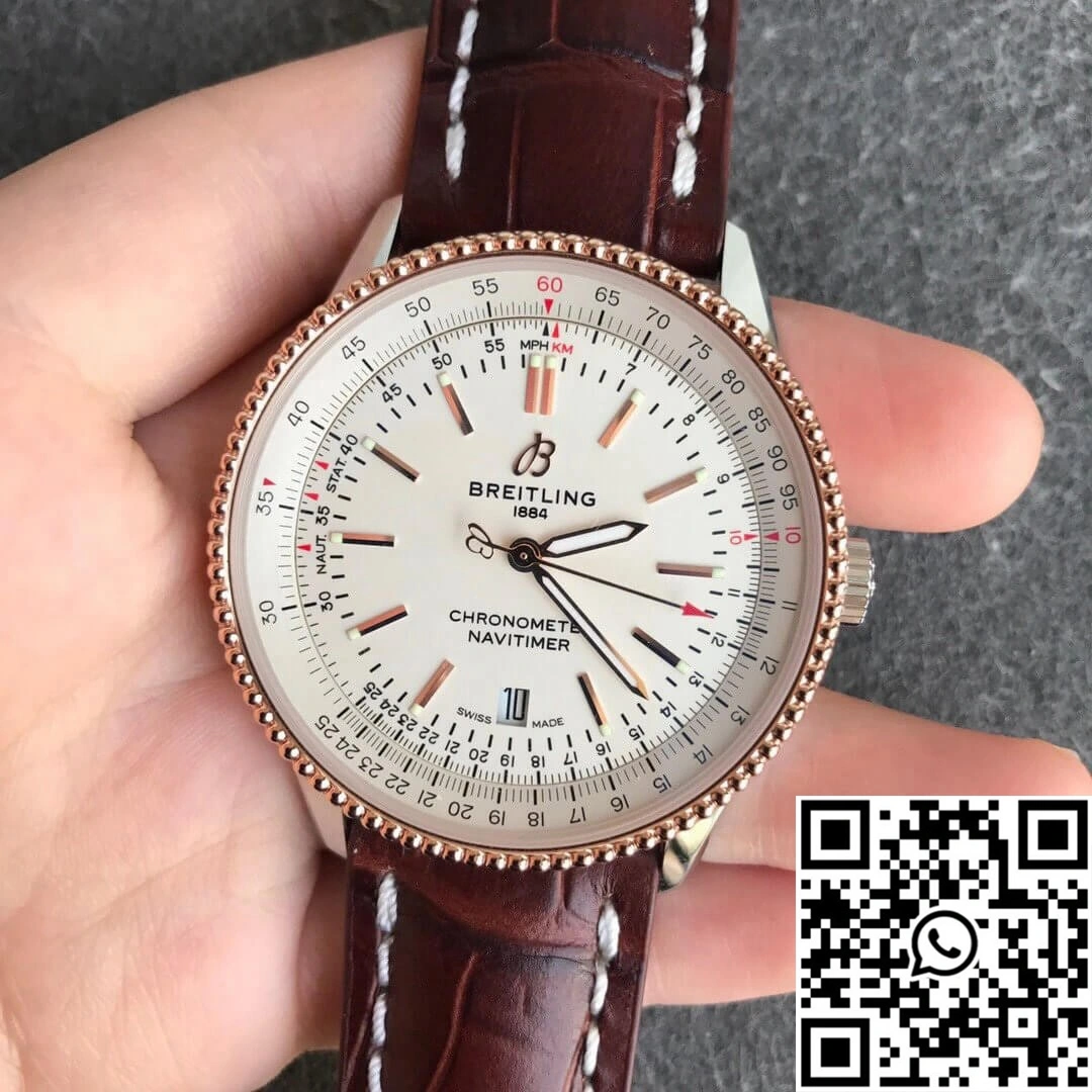 Breitling Navitimer 1 U17326211G1P2 V7 Factory Cowhide Strap