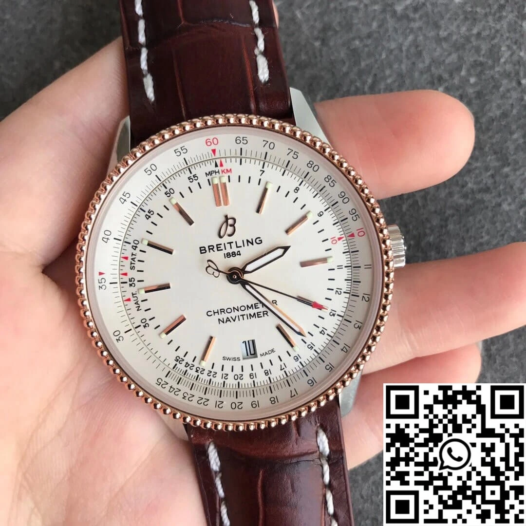 Breitling Navitimer 1 U17326211G1P2 V7 Factory Cowhide Strap