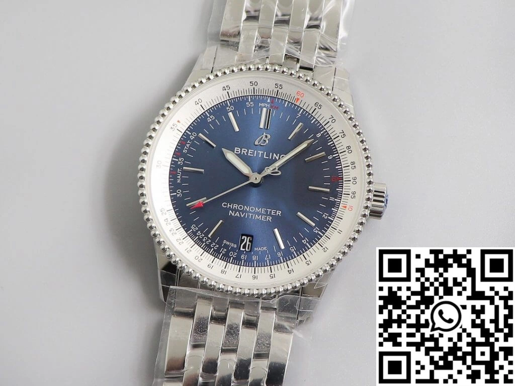 Breitling Navitimer Automatic 38 A17325211C1A1 KOR Factory Blue Dial