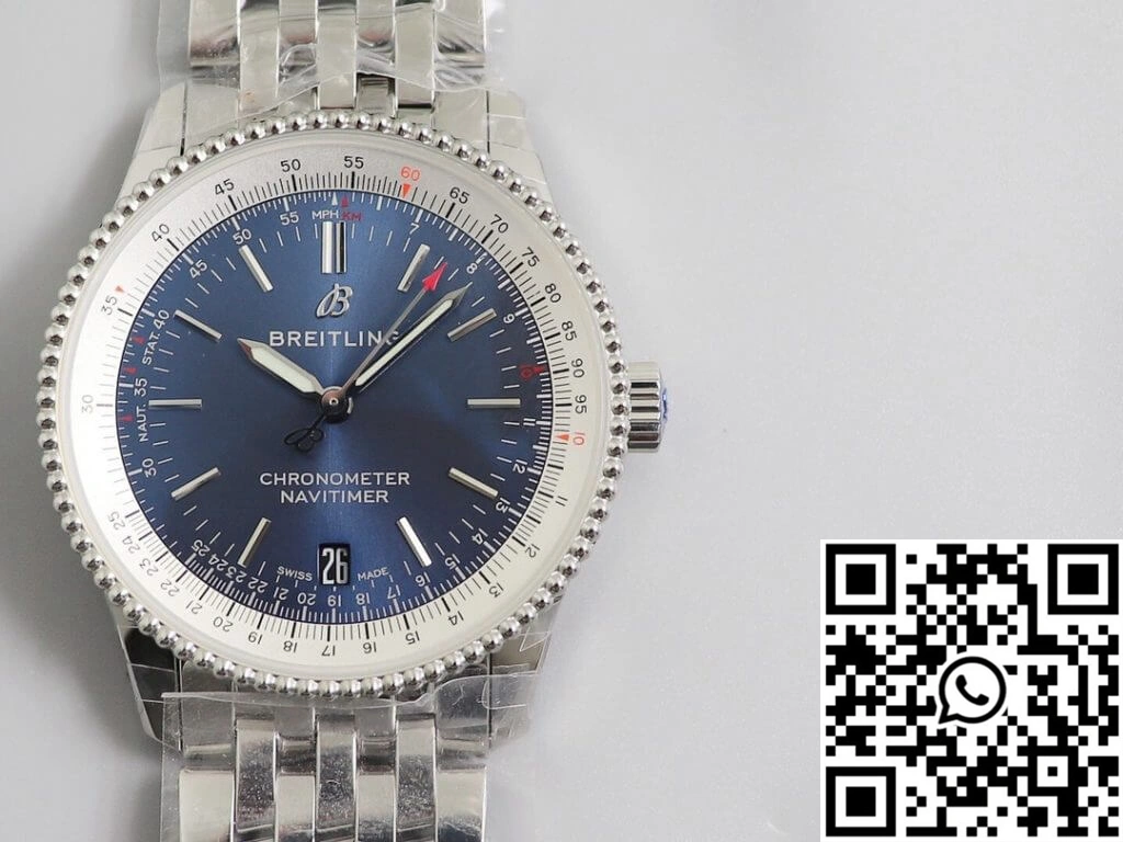Breitling Navitimer Automatic 38 A17325211C1A1 KOR Factory Blue Dial