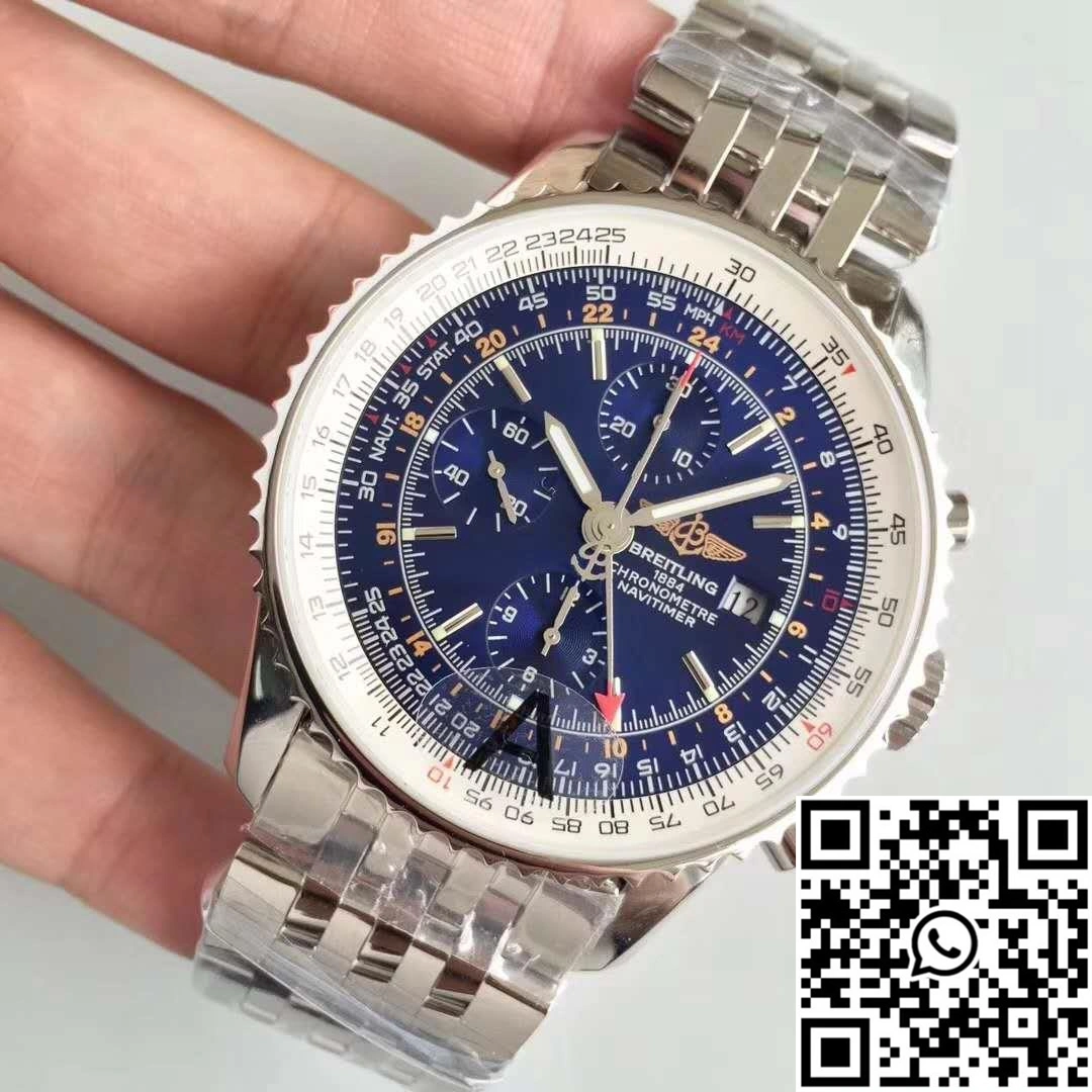 Breitling Navitimer Montbrillant Datora A21330 JF Factory Blue Dial