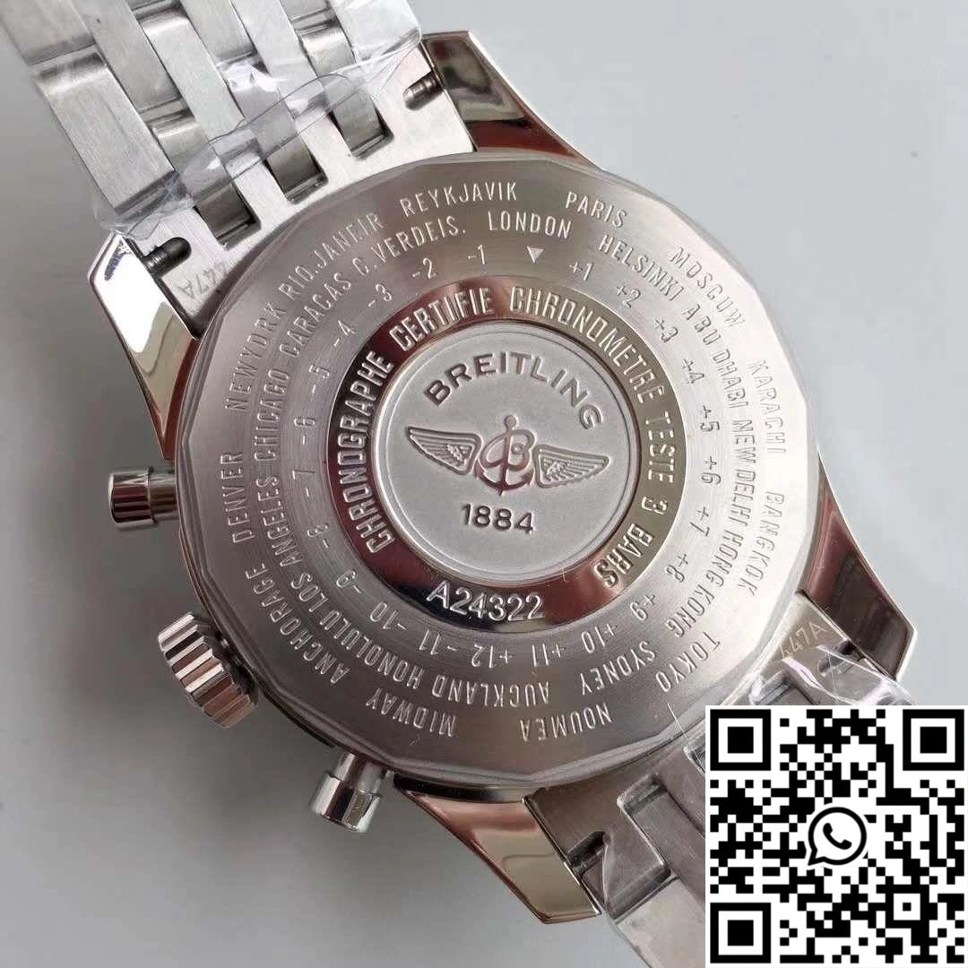 Breitling Navitimer Montbrillant Datora A21330 JF Factory Blue Dial