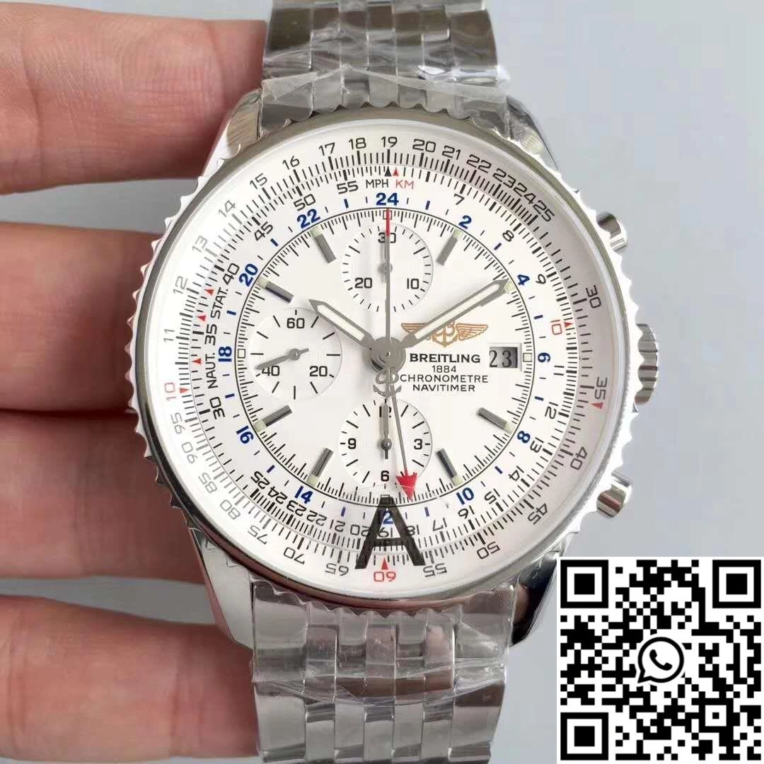 Breitling Navitimer Montbrillant Datora A21330 JF Factory Blue Dial